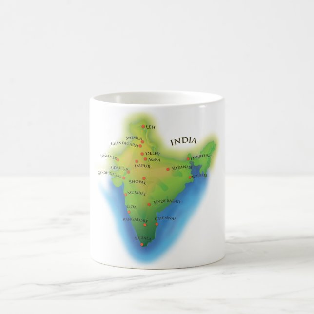 India Coffee Mug (Center)
