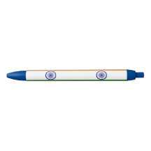 India Country Flag Retractable Ballpoint Pen