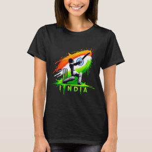India Cricket Indian Cricket Fan T-Shirt