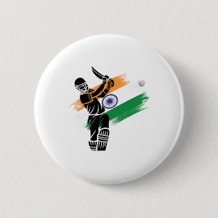 India Cricket Jersey Indian Cricket Squad Flag Of 6 Cm Round Badge