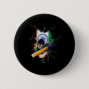 India Cricket National Fans Team Jersey Gifts For 6 Cm Round Badge