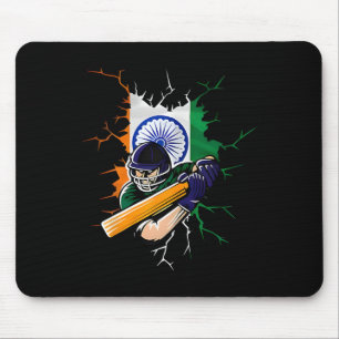 India Cricket National Fans Team Jersey Gifts For Mouse Pad