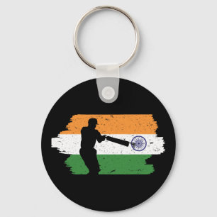 India Cricket National Fans Team Jersey Indian Fla Key Ring