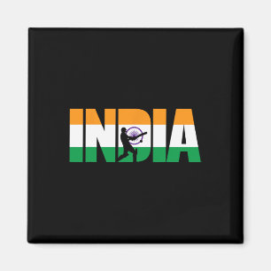 India Cricket Shirt Magnet