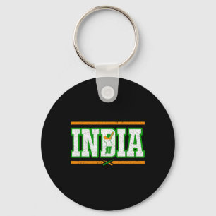 India Cricket Tee Shirt Indian National Cricket Te Key Ring