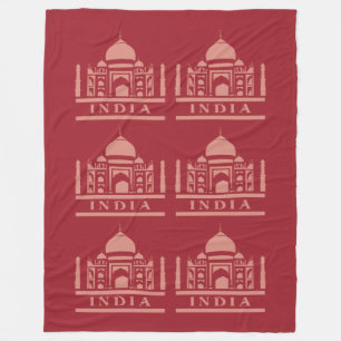 INDIA custom colour fleece blankets