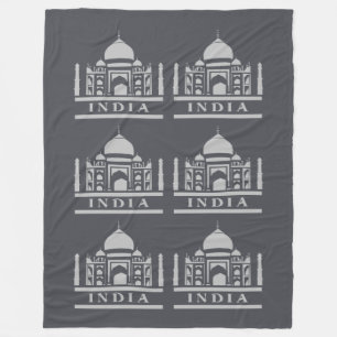 INDIA custom colour fleece blankets