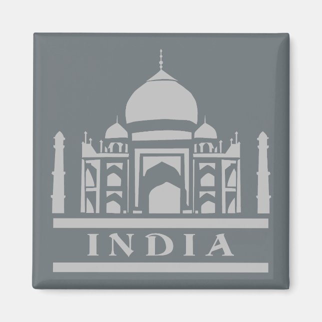 INDIA custom colour magnet (Front)