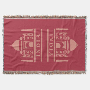 INDIA custom colour throw blanket