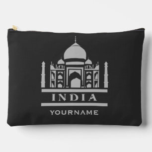 INDIA custom name & colour Accessory Pouch