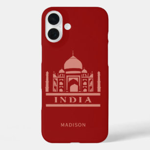 INDIA custom name & colour iPhone 16 Plus Case