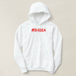 "#India" Cute Design. Buy Now Hoodie
