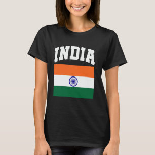India Flag Celebrate Indian Culture Heritage Diasp T-Shirt