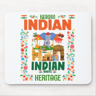 India Flag Costume Outfit Idea For Kids & Indi Mouse Pad