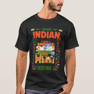 India Flag Costume Outfit Idea for Kids & Indian F T-Shirt