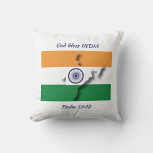 INDIA FLAG CUSHION