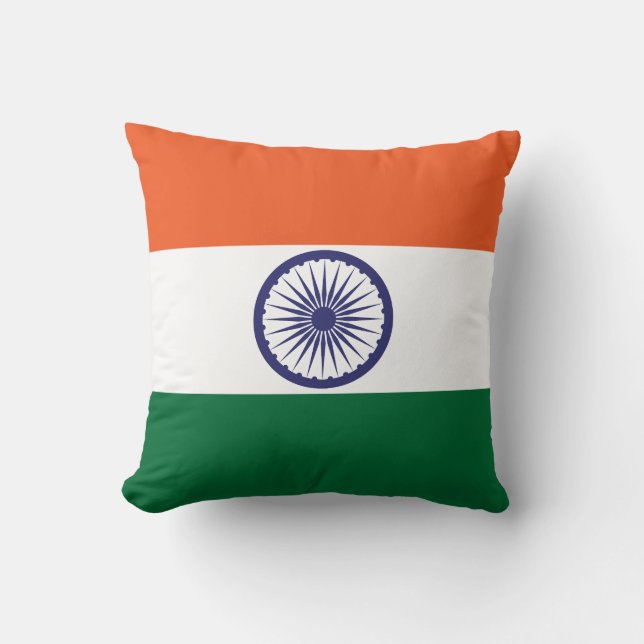 India Flag Cushion (Front)