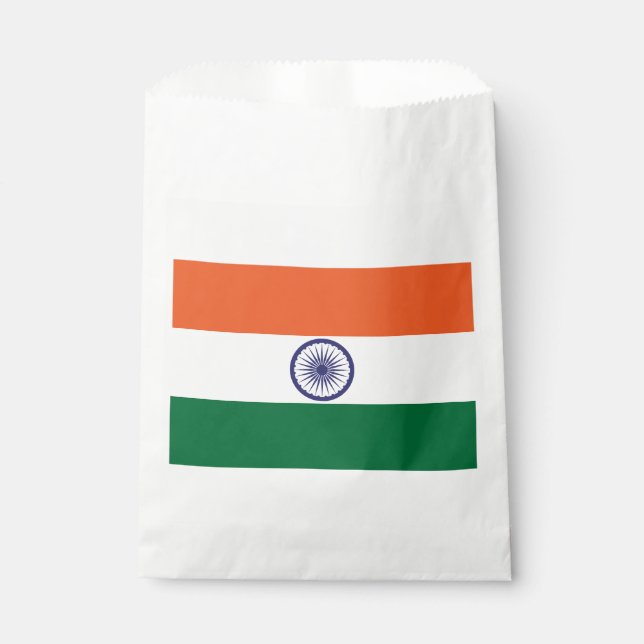 India Flag Favour Bag (Front)