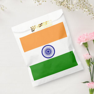 India flag favour bag