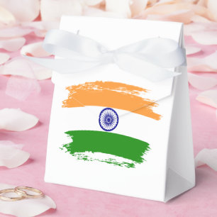India flag favour box