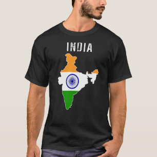 India Flag For People Who Love India T-Shirt