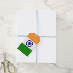 India flag gift tags