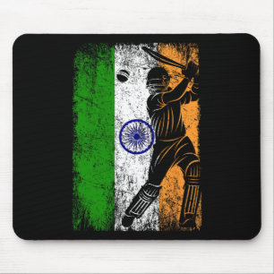 India Flag Indian Cricket Jersey Fan Player Coach  Mouse Pad