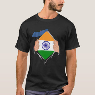 India Flag Indian Roots T-Shirt