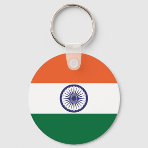 India Flag Key Ring