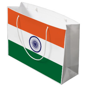 India Flag Large Gift Bag