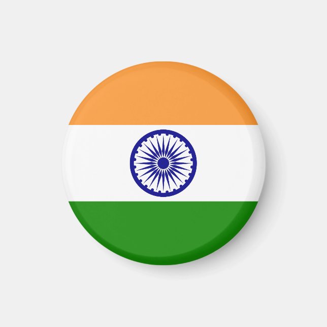 India flag magnet (Front)