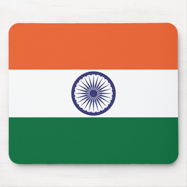 India Flag Mouse Pad (Front)