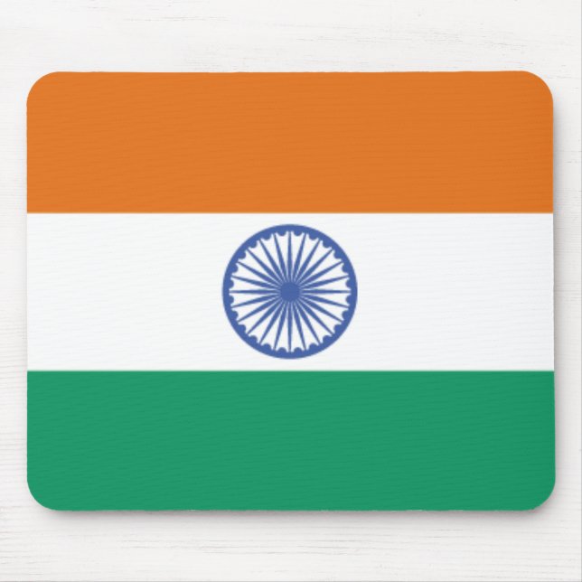 India Flag Mousepad (Front)