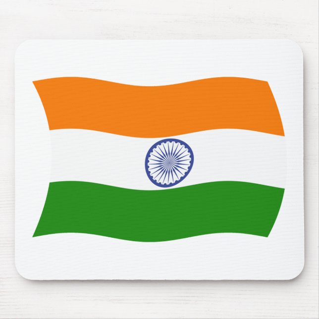 India Flag Mousepad (Front)
