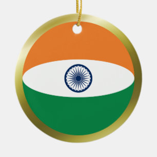 India Flag Ornament