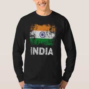India Flag Patriotic Indian Flag T-Shirt