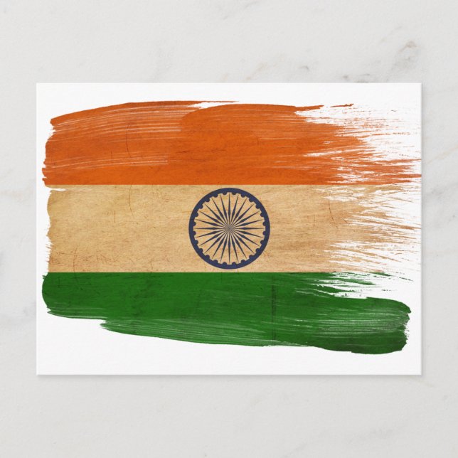 India Flag Postcards (Front)