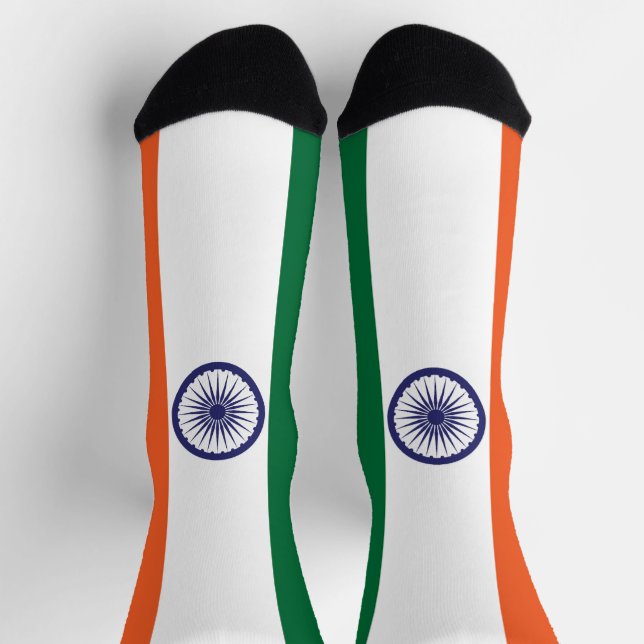 India Flag Socks (Top)