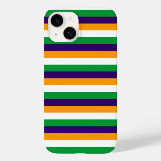India flag stripes country symbol pattern lines Case-Mate iPhone case (Back)