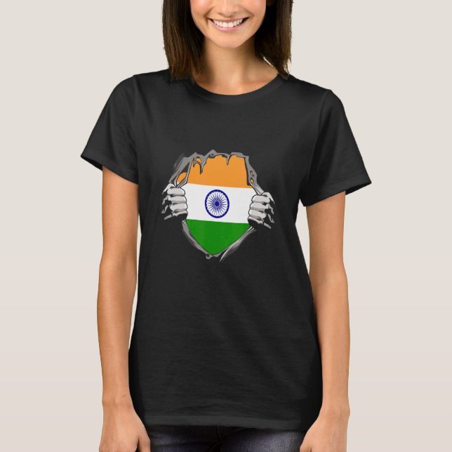 India flag T-Shirt (Front)
