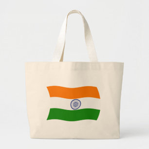 India Flag Tote Bag