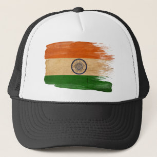 India Flag Trucker Hat