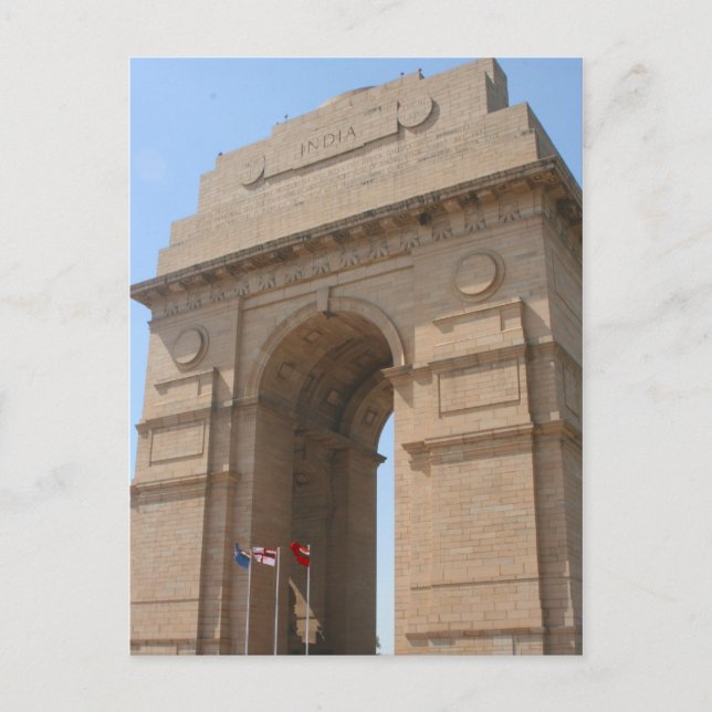 india gate postcard (Front)