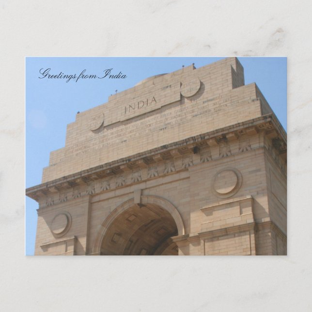india greetings postcard (Front)