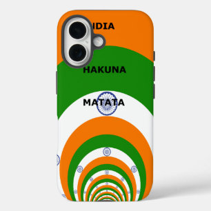 India HAKUNA MATATA iPhone 16 Case