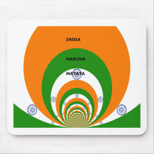 India HAKUNA MATATA Mouse Pad