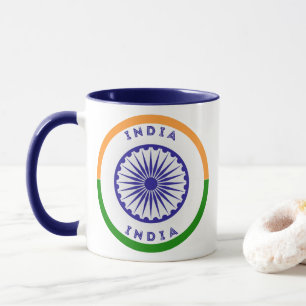 India Heritage Emblem Mug
