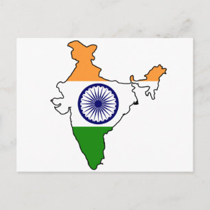 India IN Postcard