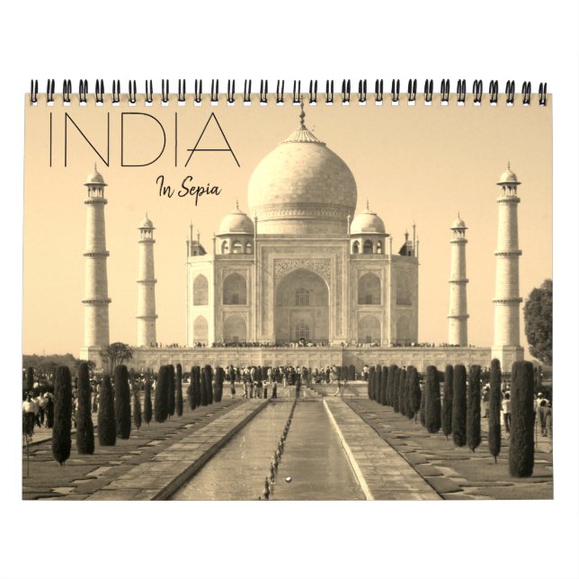 india in sepia 2026 calendar (Cover)