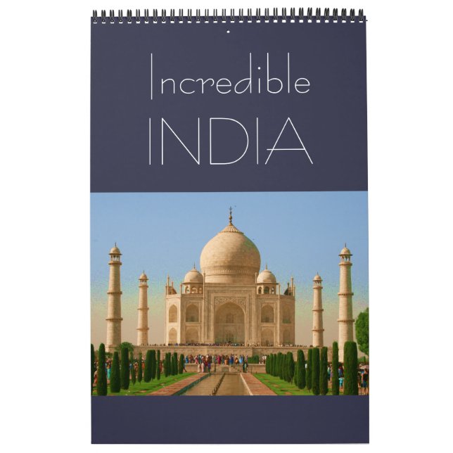 india incredible calendar (Cover)
